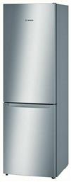 Bosch Ψυγειοκαταψύκτης 305lt Total NoFrost Υ186xΠ60xΒ66εκ. Inox KGN36NLEA