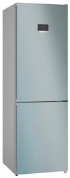 Bosch Ψυγειοκαταψύκτης 321lt Total NoFrost Υ186xΠ60xΒ66.5εκ. Inox