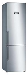 Bosch Ψυγειοκαταψύκτης 368lt Total NoFrost Υ203xΠ60xΒ66εκ. Inox