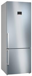 Bosch Ψυγειοκαταψύκτης 508lt Total NoFrost Υ193xΠ70xΒ80εκ. Inox KGN56XIER