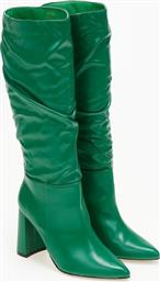 Μπότες με χοντρό τακούνι - Πράσινο