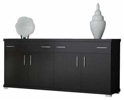 Μπουφές από Ξύλο Φαίδων με Συρτάρια Wenge 180x50x80cm