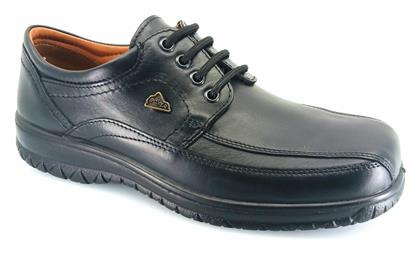 Boxer Δερμάτινα Ανδρικά Casual Παπούτσια Μαύρα από το CasualShoes