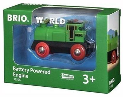 Brio Toys Powered Engine Τρενάκι από Ξύλο για 3+ Ετών από το Plus4u