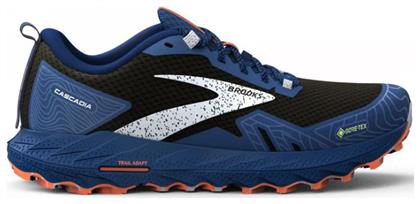 Brooks Cascadia 17 Ανδρικά Αθλητικά Παπούτσια Running Μπλε Αδιάβροχα με Μεμβράνη Gore-Tex από το Z-mall