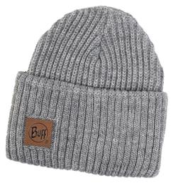 Buff Beanie Ανδρικός Σκούφος με Rib Πλέξη σε Γκρι χρώμα