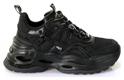 Buffalo Triplet Hollow BN1 Γυναικεία Chunky Sneakers Μαύρα από το Spartoo