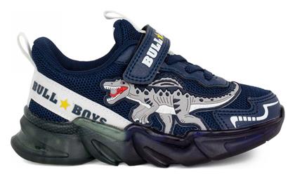 Bull Boys Παιδικά Sneakers Spinosauro Ανατομικά με Φωτάκια Navy Μπλε από το Z-mall