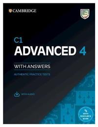 C1 Advanced 4 Student's Book With Answers With Audio With Resource Bank, Authentic Practice Tests, New Edition