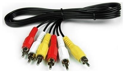 Cable 3x RCA male - 3x RCA male 1.5m (000149) από το Elektrostore24