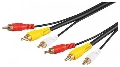 Cable 3x RCA male - 3x RCA male 1.5m από το Public