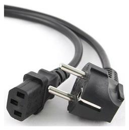 Cablexpert Schuko - IEC C13 Cable 3m Μαύρο (PC-186-VDE-3M)