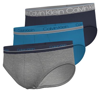 Calvin Klein Ανδρικά Σλιπ Μονόχρωμα 3Pack από το Zaboo