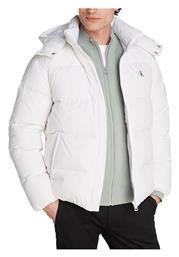 Calvin Klein Ανδρικό Μπουφάν Puffer Λευκο από το ProjectShops