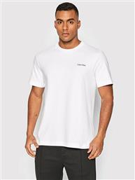 Calvin Klein Ανδρικό T-shirt Λευκό με Λογότυπο από το Modivo