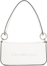 Calvin Klein Γυναικεία Τσάντα Ώμου Λευκή