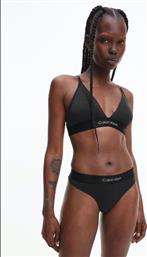 Calvin Klein Γυναικείο Slip χωρίς Ραφές Μαύρο