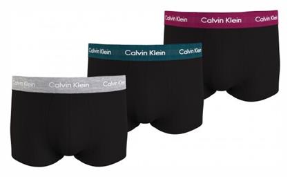 Calvin Klein Low Rise Trunk Ανδρικά Μποξεράκια 3Pack Πολύχρωμο