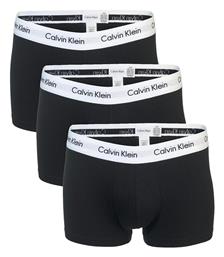 Calvin Klein Low Rise Trunk Ανδρικά Μποξεράκια Μαύρο 3Pack