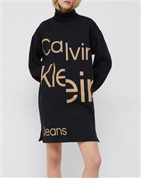 Calvin Klein Mini All Day Φόρεμα Βαμβακερό Μαύρο