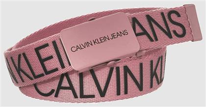 Calvin Klein Παιδική Ζώνη Υφασμάτινη Ροζ Logo