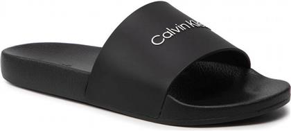 Calvin Klein Slides σε Μαύρο Χρώμα από το Tsakiris Mallas