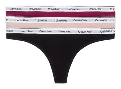 Calvin Klein Βαμβακερά Γυναικεία String 3Pack από το ProjectShops