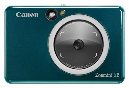 Canon Instant Φωτογραφική Μηχανή Zoemini S2 Aqua Blue