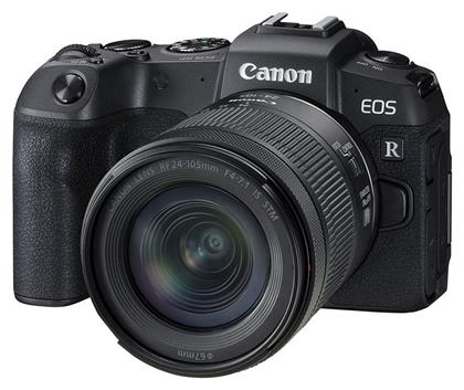 Canon Mirrorless Φωτογραφική Μηχανή EOS RP Full Frame Kit (RF 24-105mm F4-7.1 IS STM) Black