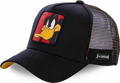 Capslab Looney Tunes Daffy Duck Jockey με Δίχτυ Μαύρο από το Modivo