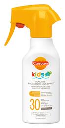 Carroten Kids Αδιάβροχο Παιδικό Αντηλιακό Spray για Πρόσωπο & Σώμα SPF30 270ml