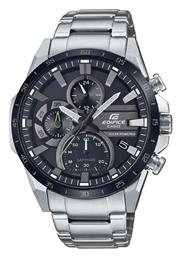 Casio Edifice Premium Ρολόι Μπαταρίας με Ασημί Μεταλλικό Μπρασελέ