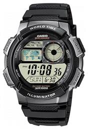 Casio World Time Illuminator Ρολόι Αυτόματο με Ξυπνητήρι