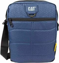 CAT Ανδρική Τσάντα Ώμου / Χιαστί σε Μπλε χρώμα από το Tobros