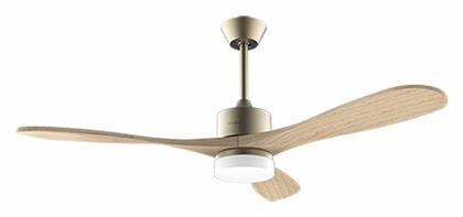 Cecotec Energysilence Aero 5290 Golden Pro Ανεμιστήρας Οροφής 132cm με Φως και Τηλεχειριστήριο Μπεζ