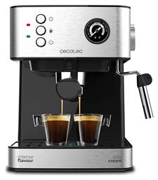 Cecotec Express Power Espresso 20 Μηχανή Espresso 850W Πίεσης 20bar Ασημί