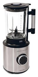 Cecotec Grand Katana 2700MAX Total Destroy Μπλέντερ για Smoothies με Γυάλινη Κανάτα 1.8lt 2700W Μαύρο