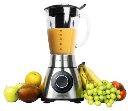 Cecotec Power Black Titanium 1300 Perfectmix Μπλέντερ για Smoothies με Γυάλινη Κανάτα 1.8lt 1300W Μαύρο από το DealsShop