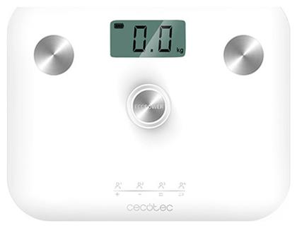 Cecotec Surface Precision 10100 Full Healthy Ψηφιακή Ζυγαριά με Λιπομετρητή σε Λευκό χρώμα από το EasyU