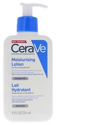 CeraVe Moisturising Ενυδατική Lotion Σώματος με Υαλουρονικό Οξύ για Ξηρές Επιδερμίδες 236ml