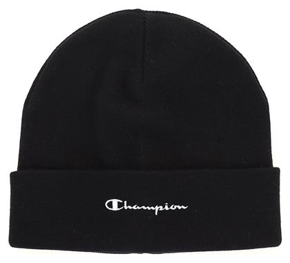 Champion Beanie Unisex Σκούφος σε Μαύρο χρώμα