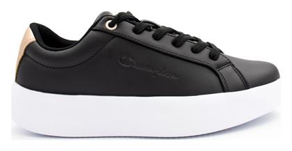 Champion Contea Γυναικεία Flatforms Sneakers Μαύρα