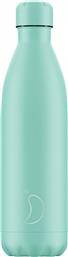 Chilly's All Pastel Μπουκάλι Θερμός Green 750ml