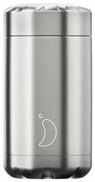 Chilly's Δοχείο Φαγητού Θερμός Inox Silver 500ml