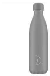 Chilly's Monochrome Μπουκάλι Θερμός All Matte Grey 750ml