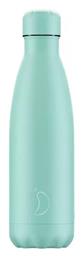 Chilly's Original Μπουκάλι Θερμός Ανοξείδωτο BPA Free All Pastel Green 500ml