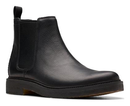 Clarks Clarkdale Δερμάτινα Μαύρα Ανδρικά Μποτάκια από το MyShoe