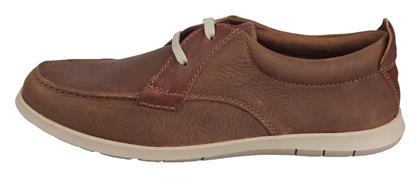 Clarks Δερμάτινα Ανδρικά Casual Παπούτσια Καφέ