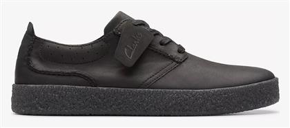 Clarks Δερμάτινα Ανδρικά Casual Παπούτσια Μαύρα