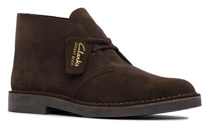 Clarks Desert Bt Evo Suede Καφέ Ανδρικά Μποτάκια από το Mustshoes